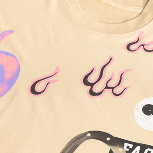 T-shirt unisexe de haute qualité 100% coton surdimensionné et lourd (300g) à col rond, impression personnalisée AZIII SPORTS, pour hommes - Product Image 3