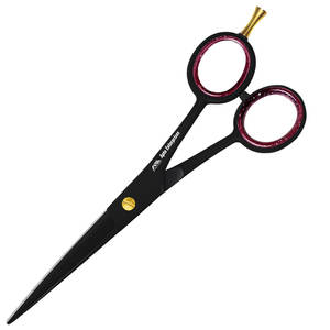 Tijeras para cortar el cabello con hoja de afeitar afilada Tijeras para el cabello de precisión Profesional Premium Acero inoxidable 6,5 pulgadas - Product Image 1