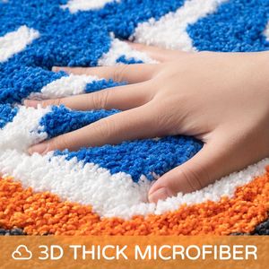 Tappeto in peluche con mascotte Florida Gators, antiscivolo, morbido, lavabile, per dormitorio, camera da letto, soggiorno, decorazione durevole per il lato letto - Product Image 2