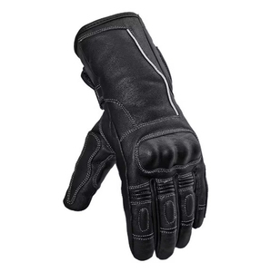 Guantes de Motociclismo de Cuero Genuino Impermeables para Carreras, Talla Grande, Personalizables, Transpirables, Resistentes al Viento, con Protección para los Nudillos, para Invierno - Product Image 3