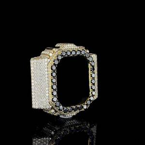 Bisel de Lujo con Incrustaciones de Diamantes DW5600 - Caja de Reloj Personalizada con Moissanita VVS, Estilo Hip Hop - Product Image 3