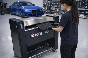 Machine de nettoyage automatique de tapis de voiture KOENG - Nettoyage professionnel sans eau avec garantie de 12 mois - Product Image 3