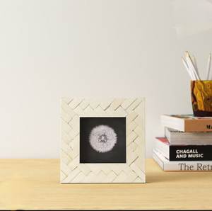 Nuevo Marco de Fotos de MDF 2026 con Diseño de Incrustaciones de Resina y Hueso, Marco de Fotos Personalizado para Colgar en la Pared o de Sobremesa - Product Image 3