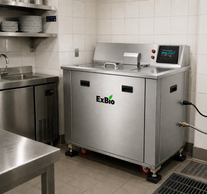 Système moderne de traitement des déchets de cuisine, solution pour la gestion des déchets organiques, conçu pour les grandes cuisines commerciales. - Product Image 1