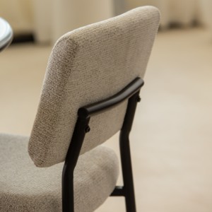 Chaise de salle à manger Vandana Zentrix Nova en pierre de grès avec un design ergonomique moderne et un confort premium - Product Image 2