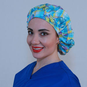 Gorros Quirúrgicos Personalizados con Logotipo, Ligeros y Ajustables, de Algodón, para Enfermeras, Médicos, Clínicas y Personal Sanitario - Product Image 1