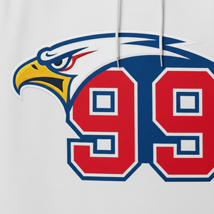 Maillot de hockey sur glace imprimé respirant en gros avec nom personnalisé et logo d'équipe, haute qualité 100% polyester - Product Image 4