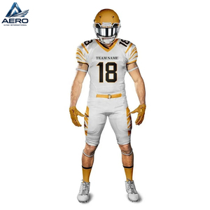 Uniforme de Fútbol Americano Personalizado Sublimado, Estilo Profesional, Duradero, de Alto Rendimiento y Cómodo para Equipos Deportivos - Product Image 2