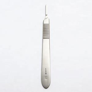 ด้ามมีดผ่าตัดสแตนเลสคุณภาพพรีเมียม # 3 ชิ้น ใช้ได้กับขนาด 9 ใบมีด 16 ซม. ได้รับการรับรองมาตรฐาน CE รับประกัน 5 ปี ดีไซน์ใหม่ - Product Image 2