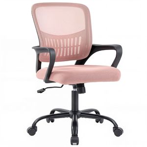 Sedia da Ufficio Girevole Regolabile con Comodo Supporto Lombare per Gaming - Product Image 5