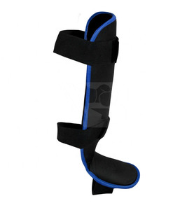 Espinilleras de Muay Thai con Logotipo Personalizado OEM/ODM - Protectores de Espinilla y Empeine de Cuero Genuino para MMA, Protección Profesional de Alta Calidad y Ecológica - Product Image 3