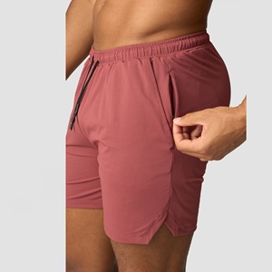 High Quality 100% Polyester Quick Dry 4-Way Stretch 2-in-1 Workout Active Training Running Gym Liner Shorts For Men - Product Image 3