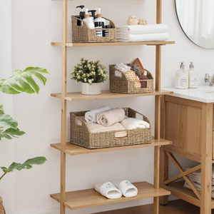 Paniers de rangement en jonc de mer de style rustique avec poignées intégrées, organisateurs et rangements de cuisine en provenance du Vietnam - Product Image 3