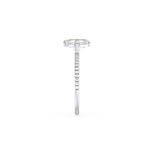 Bagues de fiançailles en or massif 14 carats avec diamants HPHT CVD cultivés en laboratoire, vente directe du fabricant REYES, pour femmes, cadeau idéal, bijoux fins. - Product Image 4