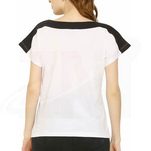 Camiseta de Moda para Mujer Hecha en Pakistán con el Mejor Material, Camiseta para Mujer en Venta en Línea - Product Image 4