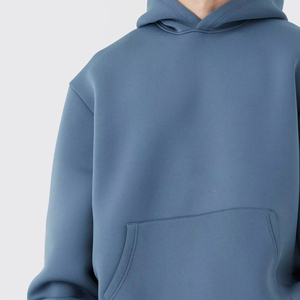 New Arrival Hot Sale Men's Winter Casual Wear Oversized Hoodies Polyester/Cotton <b>Blend</b> Windproof Breathable Oversized Hoodie - Product Image 3