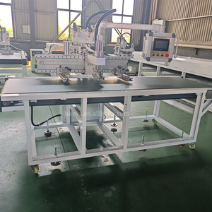 Mini imprimante à sérigraphie à grille de soie, machine de sérigraphie de haute qualité avec table de travail pneumatique à vide à plat, fabriquée en Chine - Product Image 4