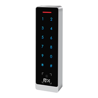 Métal Externe Étanche Tactile Clavier RFID Lecteur de Carte QR Code Lecteur Réseau Autonome Porte Contrôle D'accès