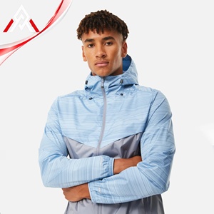 Conjunto Deportivo Ligero para Hombre, Cortavientos, Transpirable, de Secado Rápido, con Chaqueta con Capucha y Pantalones - Product Image 6