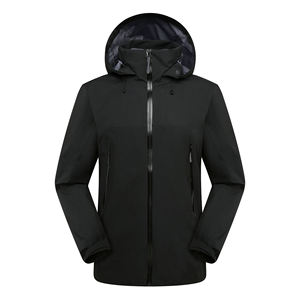 Outdoor Windproof Breathable Plus Size Print Turtleneck Full Zip Microfleece Thick Softshell <b>Jacket</b> Men <b>Waterproof</b> Sale - Product Image 5