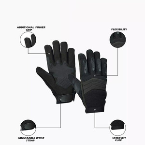Unisex Tactical <b>Work</b> <b>Gloves</b> Full Finger Waterproof UV Protection <b>Thermal</b> Insulated Leather Drawstring Closure Winter Size Chart - Product Image 4