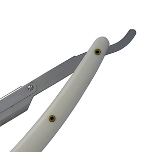Men's Stainless Steel Barber Cut Throat <b>Razor</b> Stainless Steel Sharp Foldable <b>Razor</b> With Blade 2 Colors - Product Image 4