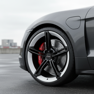 Ruedas de concepto Porsche Taycan Turbo-S fabricadas con tecnología Flow Forming |   Rines Deportivos Cóncavos de 5 Llantas |   Ruedas de Ajuste Ligeras de Alta Resistencia - Product Image 4