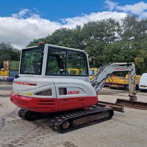 Mini-excavatrice compacte de 3 tonnes, excavatrice hydraulique sur chenilles avec moteur puissant pour travaux de construction - Product Image 2