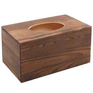 Caja de pañuelos de madera de lujo, cubierta decorativa para pañuelos de papel, para hotel, restaurante, hogar, sala de estar, oficina, mesa - Product Image 2