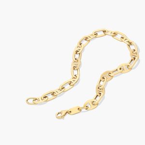 Bracelet à maillons fantaisie poli Golden Hour en or jaune - Product Image 3
