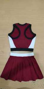 Tenue d'équipe de cheerleading à impression numérique, uniforme de haute qualité à séchage rapide avec design personnalisé - Product Image 2