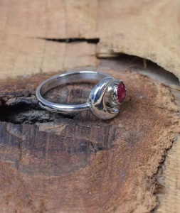 Wholesale Natural <b>Ruby</b> 925 Sterling Silver Gemstone <b>Ring</b> Handmade Jewelry July Birthstone Gift <b>for</b> <b>Women</b> - Product Image 5