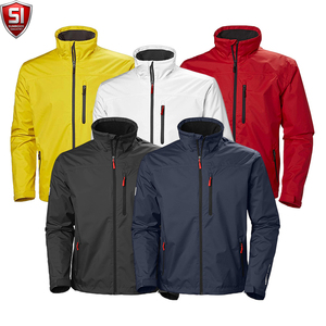 Men Softshell <b>Jacket</b> Stand Collar <b>Thin</b> Lightweight <b>Waterproof</b> Windproof Breathable Zip-Up Front Logo Vintage Solid Casual - Product Image 2