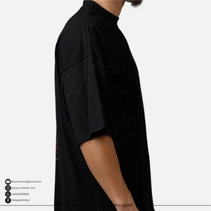 250gsm Heavyweight 100% Cotton Eco-Friendly Quick Dry Oversized <b>Tshirt</b> Custom Logo DTG Print Men Boxy Fit Streetwear Drop - Product Image 2