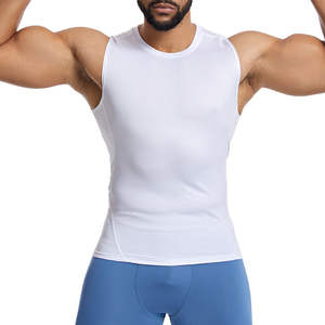 เสื้อกล้ามออกกำลังกายผู้ชายแบบกำหนดเองสำหรับฤดูใบไม้ผลิ/ฤดูร้อนปี 2026 ผลิตจากวัสดุสั่งทำพิเศษ น้ำหนัก 160 กรัม ระบายอากาศได้ดี แห้งเร็ว เป็นมิตรกับสิ่งแวดล้อม เหมาะสำหรับฟิตเนสและยิม - Product Image 5