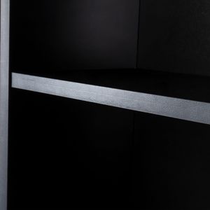 Moderno semplice nero parrucchiere scrivania con Multi-strato di stoccaggio grande spazio di archiviazione per il bagno vanità - Product Image 5