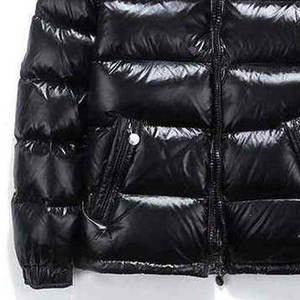 Chaqueta Bomber Unisex Vintage Bordada Transpirable con Cremallera, Tallas Grandes, Color Sólido, Logotipo Frontal, para Invierno - Product Image 6