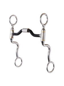Mors à double articulation en acier inoxydable, confortable et réactif pour les activités équestres, réutilisable - Product Image 5