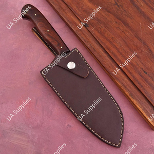 มีดทำครัวซันโตะกุเหล็กดามัสกัสคุณภาพสูงสุดจาก UA Supplies ด้ามจับแบบเต็มด้าม ทนทาน ผลิตด้วยมือ ขนาด 6-7.9 นิ้ว ใช้ได้ทั้งมือซ้ายและขวา - Product Image 6