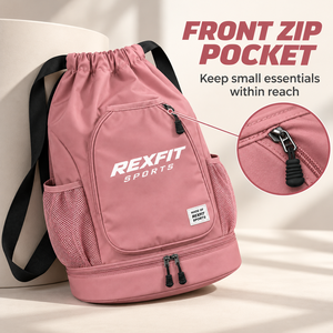 Mochila Deportiva Personalizada para Pádel con Compartimento Inferior Separado, Bolsillos Laterales de Malla y Acceso Frontal con Cierre, Pedidos al por Mayor - Product Image 3