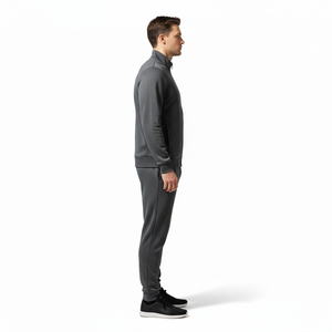 Survêtement de football décontracté personnalisé avec logo OEM, maillots d'entraînement respirants 100 % polyester unisexe à manches longues - Product Image 2