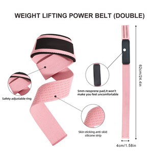 Bandes de poignet antidérapantes personnalisées avec logo, pour la sécurité, la musculation, l'entraînement sportif, la musculation, le levage de poids - Product Image 5