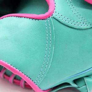 Gant de baseball en cuir véritable de haute qualité, personnalisable avec logo, respirant, ajustable, pour adulte et jeune joueur, performance optimale en extérieur - Product Image 4