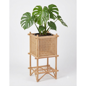 Support de plante en rotin écologique pour plantes d'intérieur, style ferme, prix de gros du Vietnam - Product Image 4