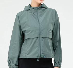 Chaqueta de Primavera para Mujer, Impermeable, para Caza, Fiestas, Deportes, Chaqueta Bomber Lisa de Invierno, de Manga Larga con Bolsillos Delanteros - Product Image 5
