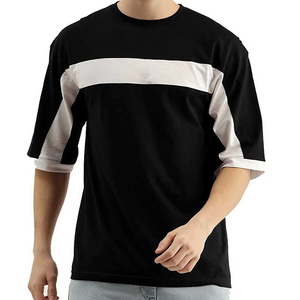 Camiseta extragrande para hombre, estilo Hip Hop, holgada, de manga corta, de algodón pesado, informal, de verano, a la moda, ropa de calle - Product Image 4