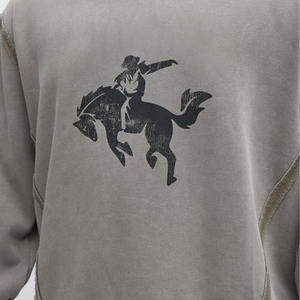 Sudadera de Felpa 100% Algodón de Buena Calidad para Hombre, Corte Holgado y Relajado, Manga Larga, Estilo Casual Urbano, Proveedor OEM ODM - Product Image 2