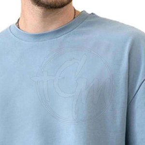 T-shirts surdimensionnés pour hommes de qualité supérieure, en coton lourd, coupe ample, respirants, streetwear décontracté, logo personnalisé, fabrication en usine - Product Image 4