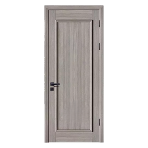 Vente directe d'usine Fabriqué au Vietnam Portes d'appartement classiques intemporelles en bois Portes d'entrée en bois MDF massif importé - Product Image 4