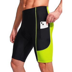 Pantalones Cortos de Ciclismo Unisex de Color Sólido Personalizados, Transpirables, de Poliéster/Algodón, Ajustados, de la Mejor Calidad y Alto Rendimiento, Última Moda en Oferta - Product Image 3